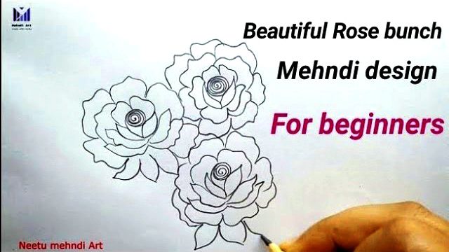 ROSE MEHNDI DESIGN | NEETU MEHNDI ART